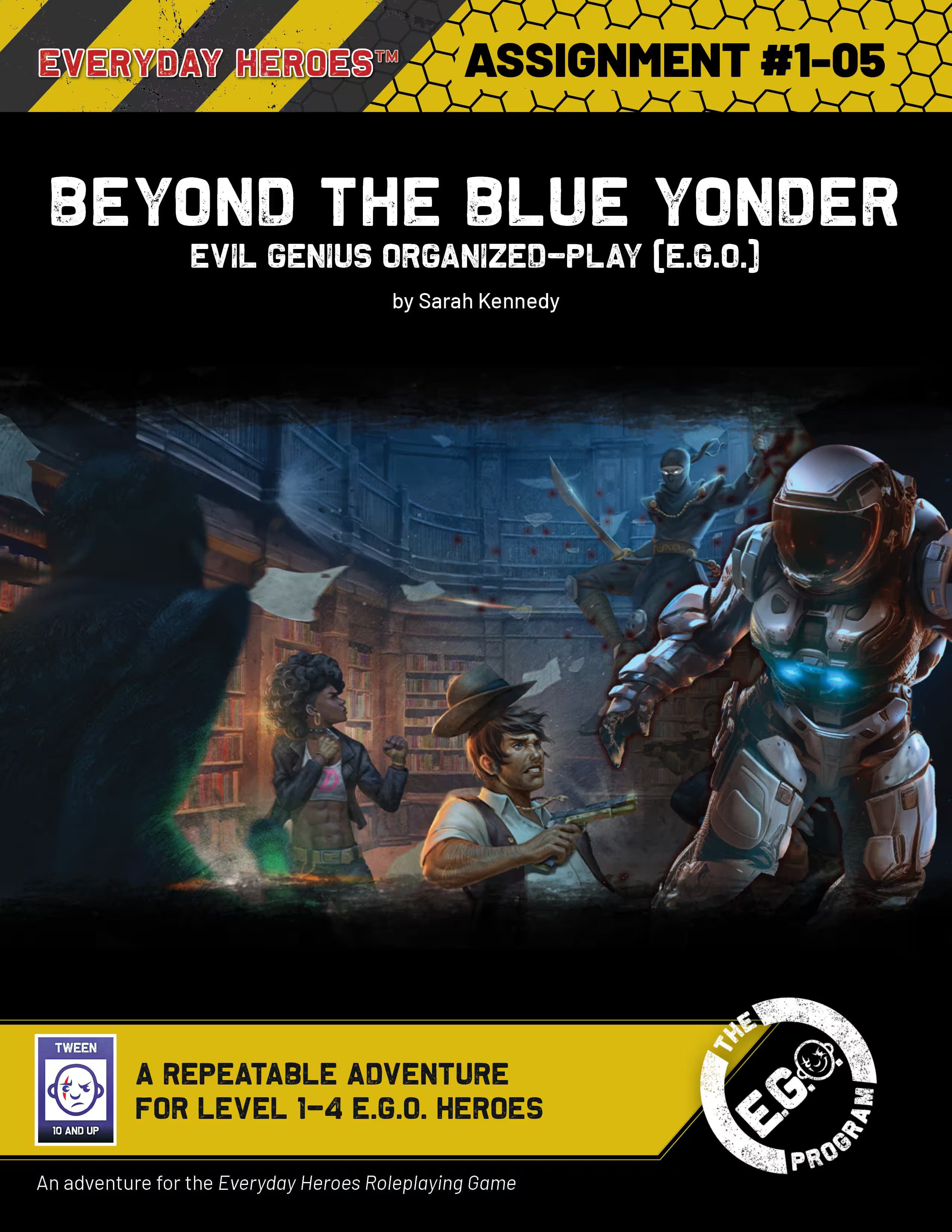 Beyond the Blue Yonder assignment card