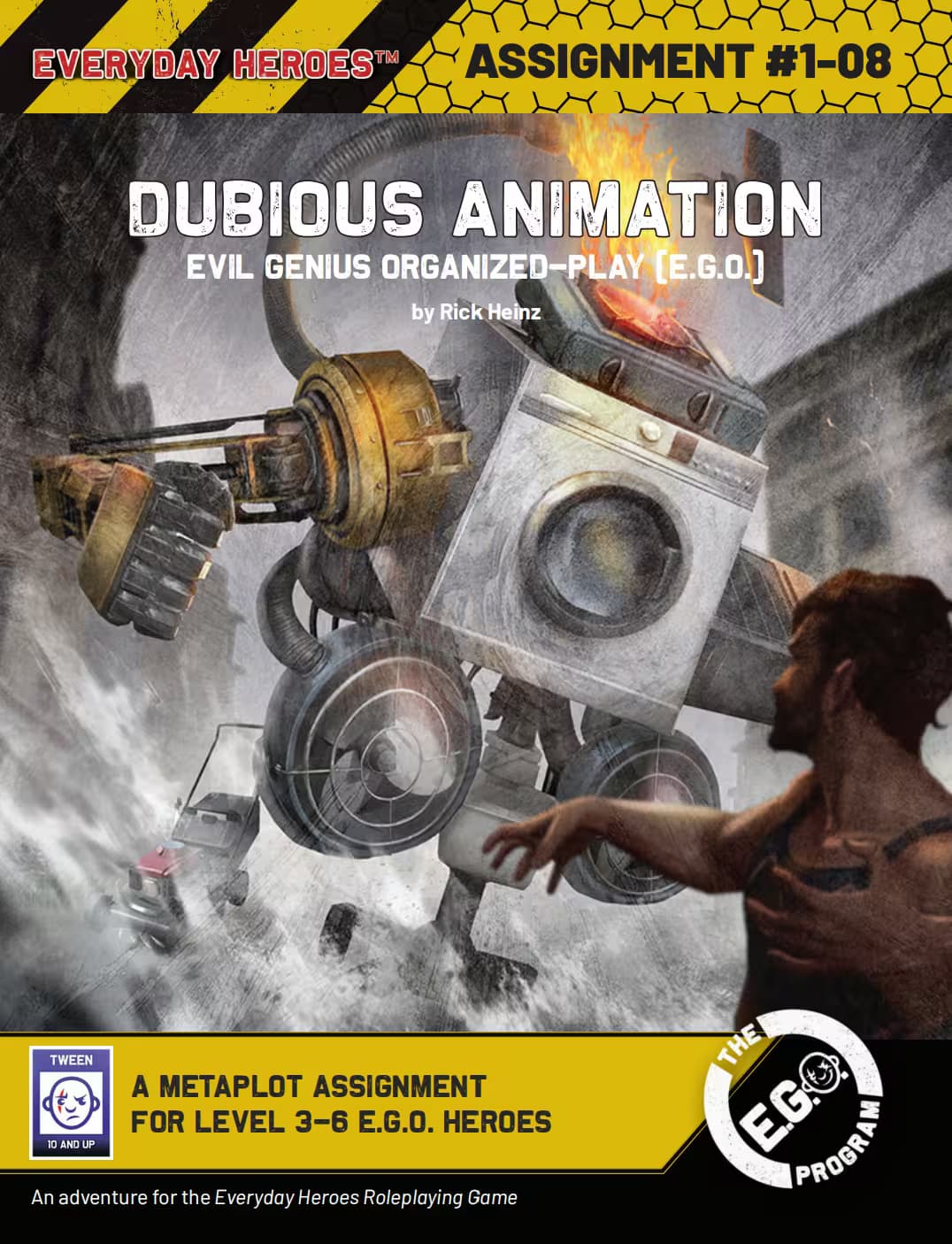 Dubious Animation assignment card