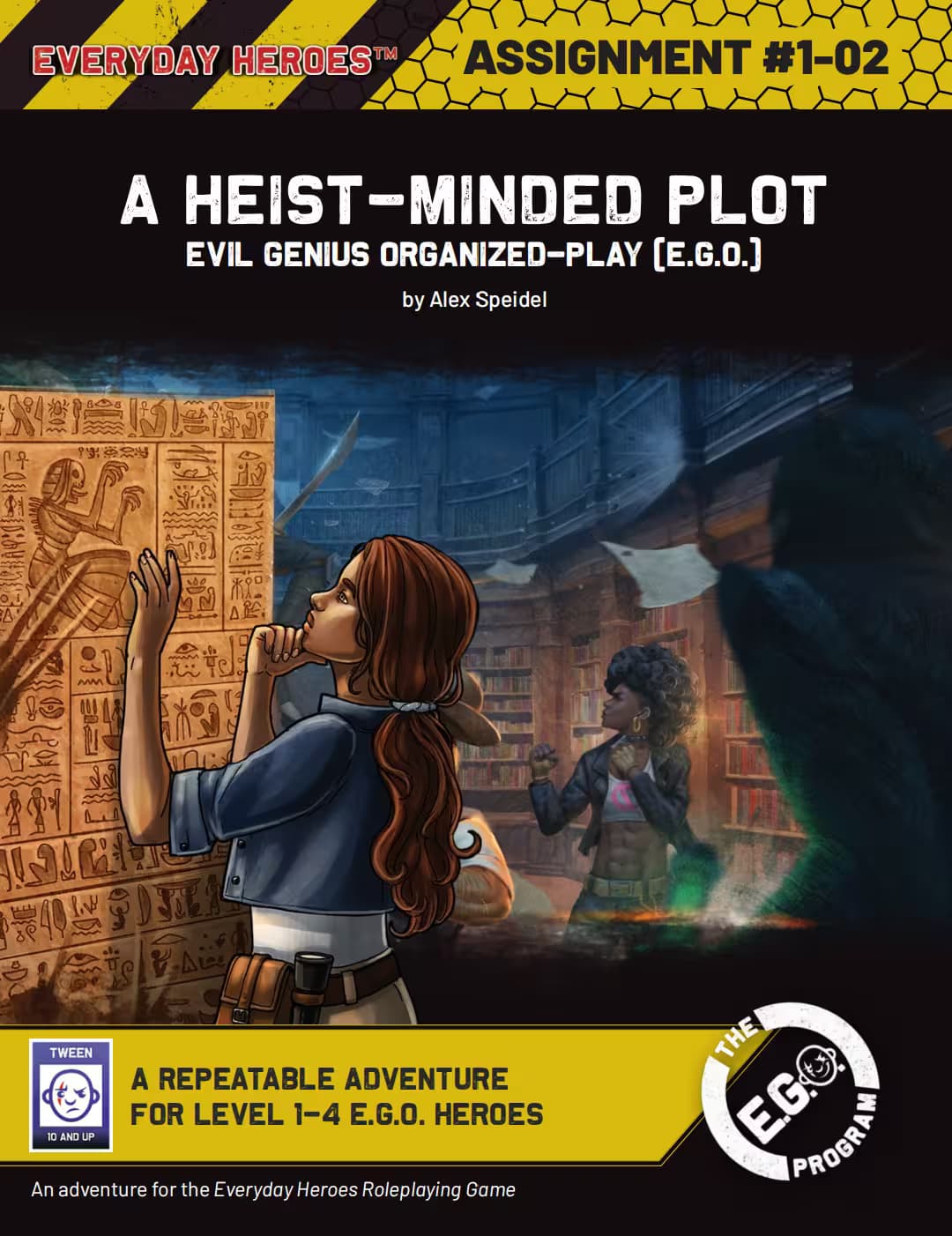 A Heist-Minded Plot assignment card