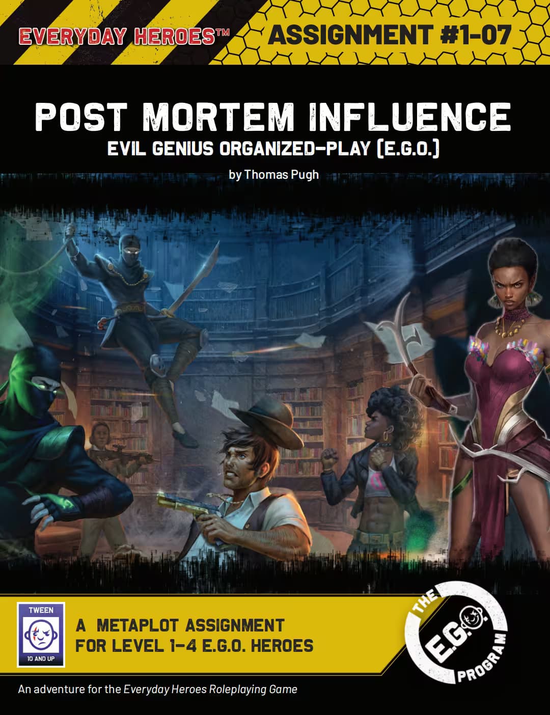 Post Mortem Influence assignment card
