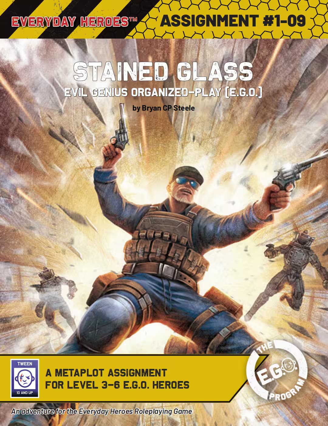 Stained Glass assignment card